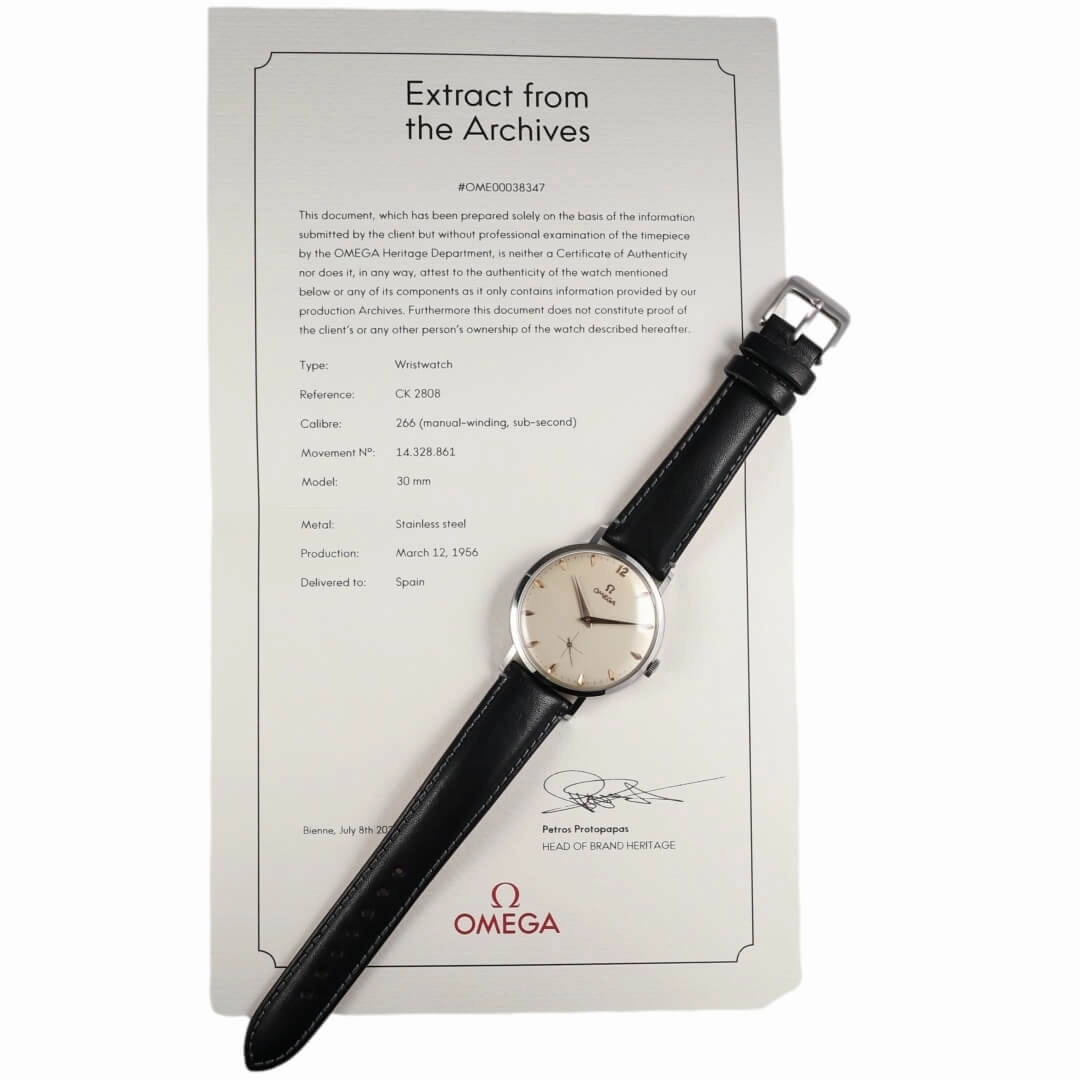 Omega Jumbo Ref. 2808-1, 1956