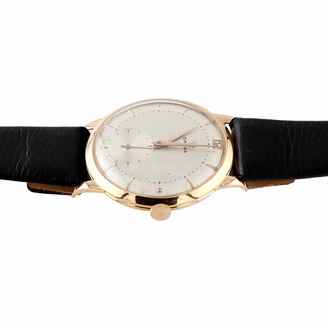 Omega Jumbo Two-Tone Vintage Watch, 1950