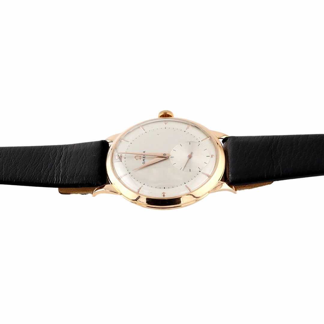 Omega Jumbo Two-Tone Vintage Watch, 1950