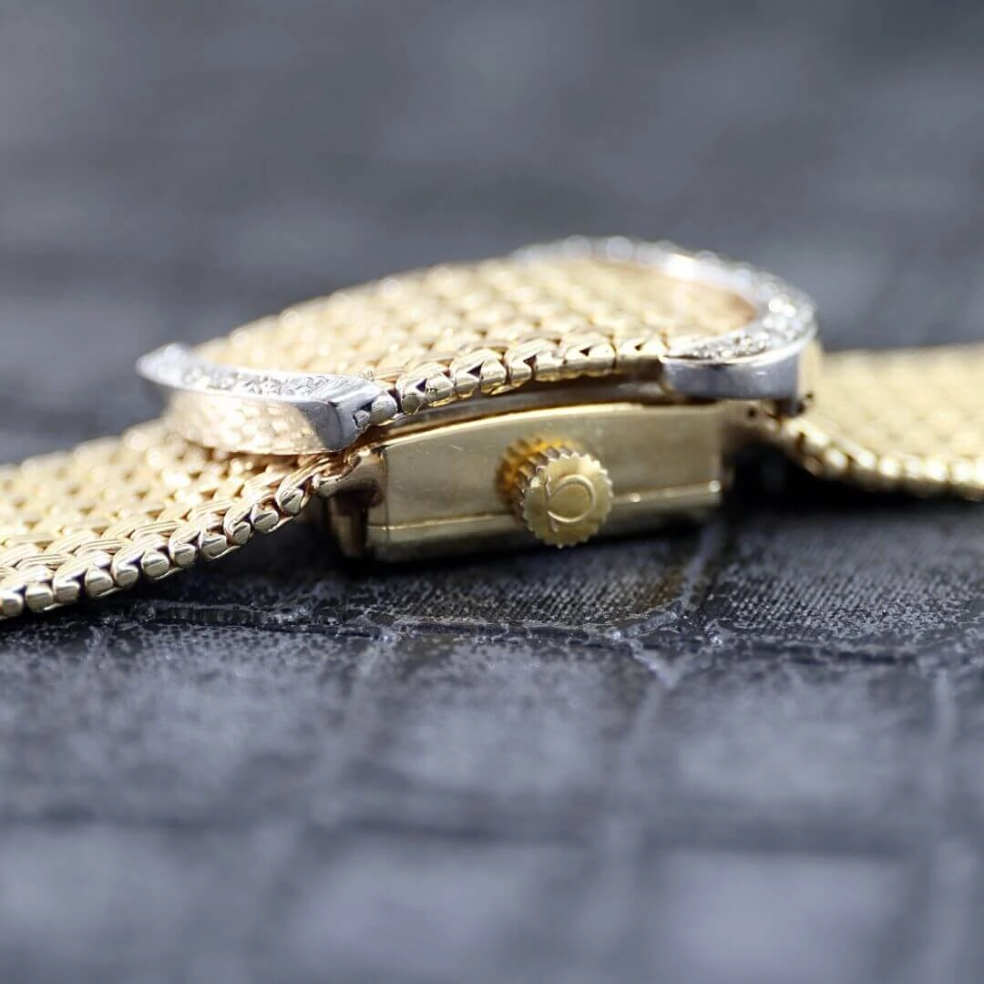 Omega Ladies 14k Gold, 1964 Vintage Cocktail Watch