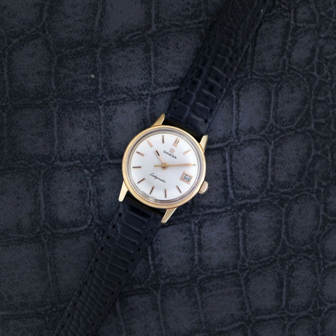 Omega Ladymatic 566.003 SC-62, 18k Gold 1963