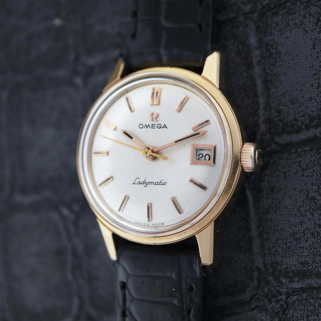 Omega Ladymatic 566.003 SC-62, 18k Gold 1963