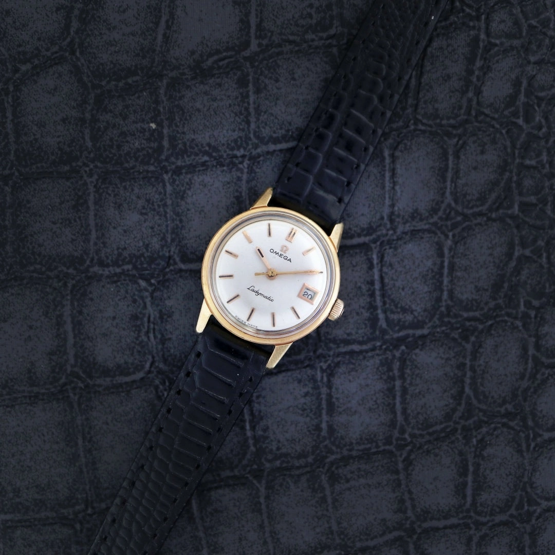 Omega Ladymatic 566.003 SC-62, 18k Gold 1963