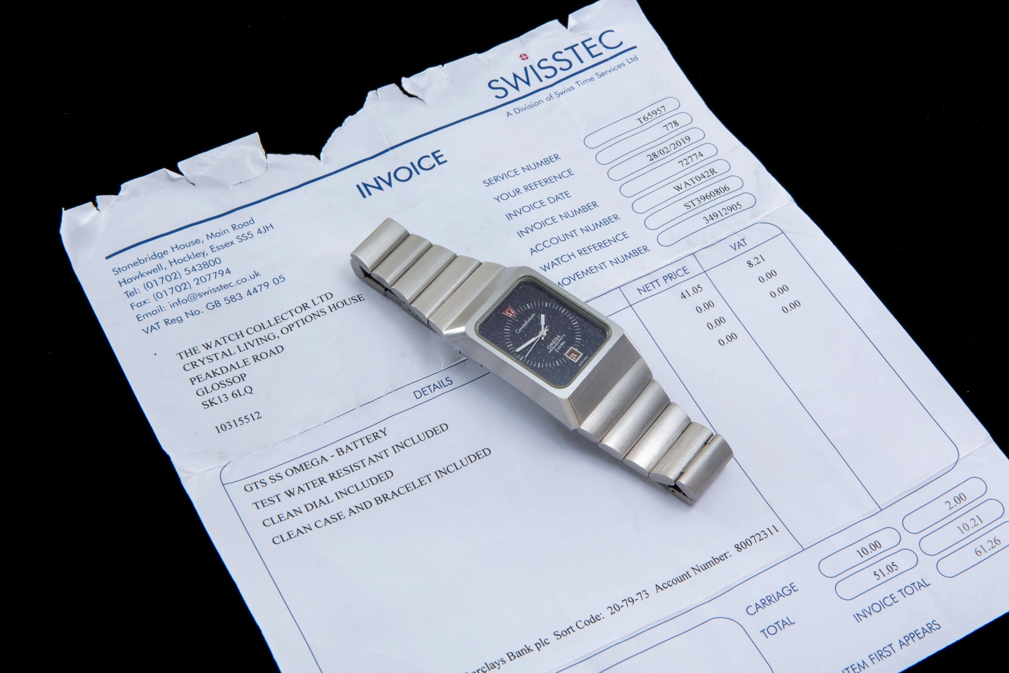 Omega Mega Quartz "stardust" RESERVED