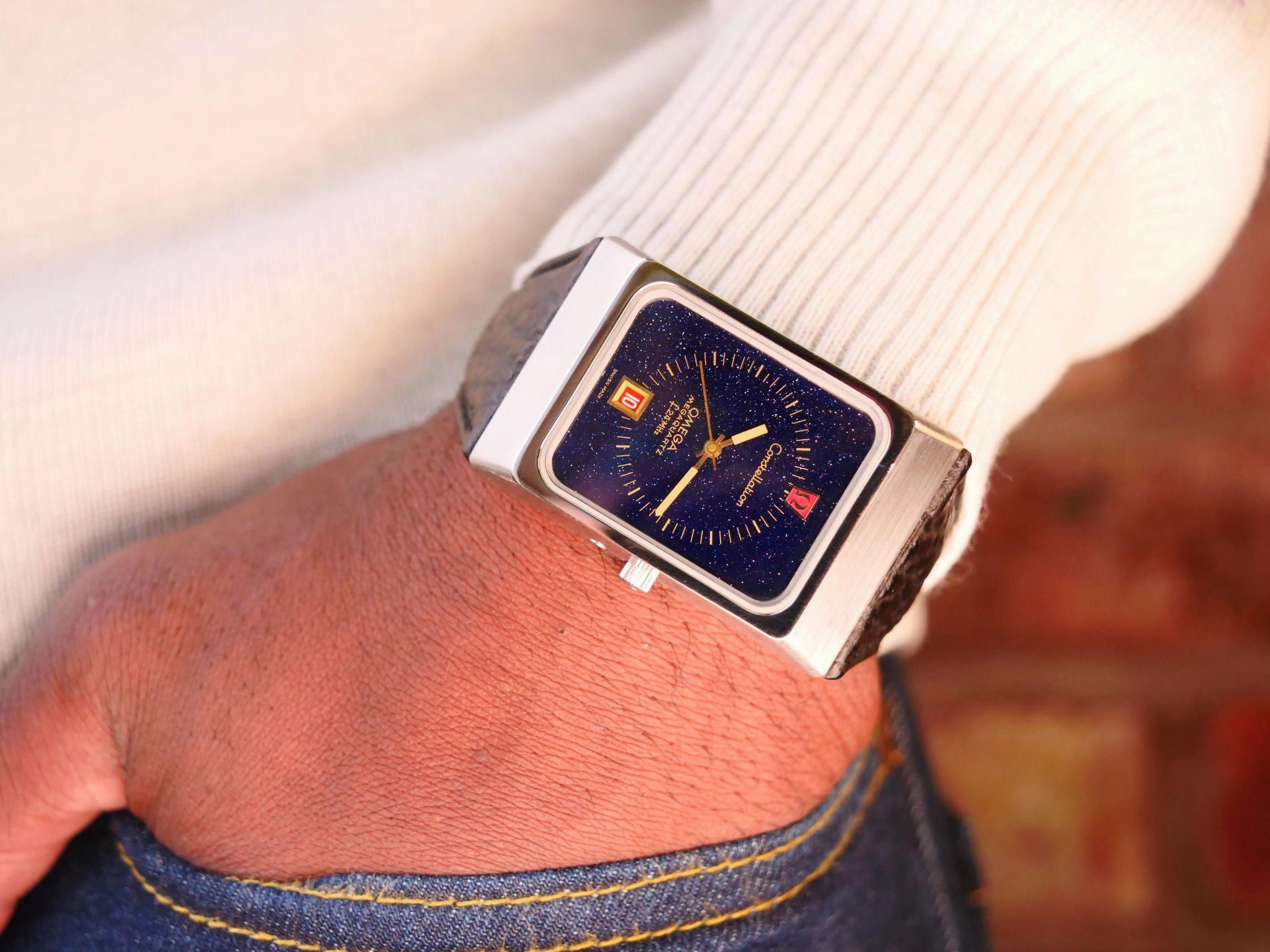 Omega Mega Quartz Stardust