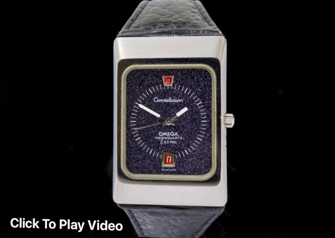 Omega Megaquartz Stardust.