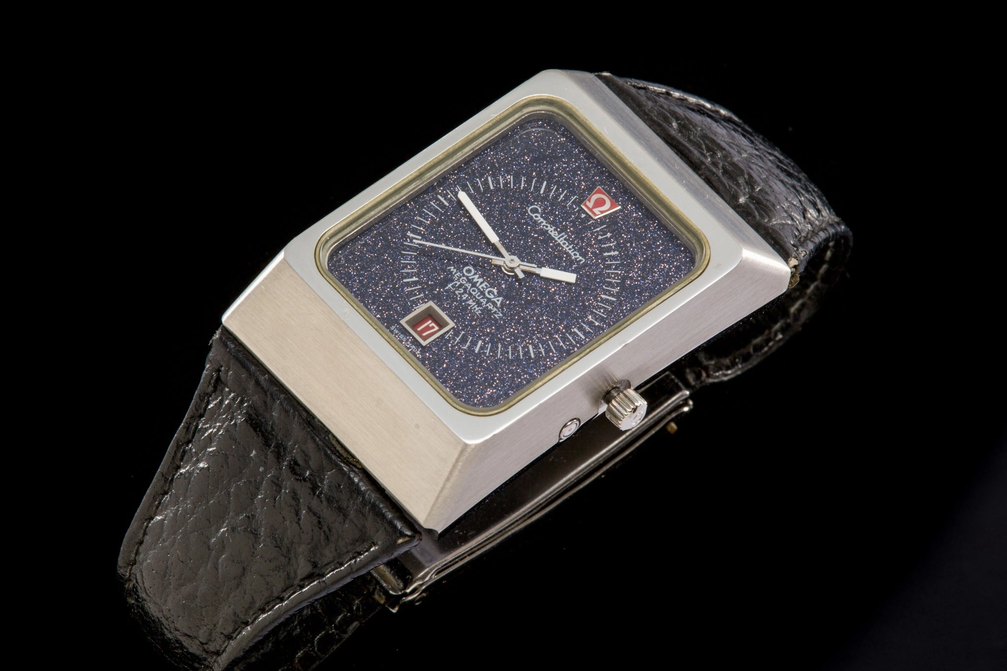 Omega Megaquartz Stardust.