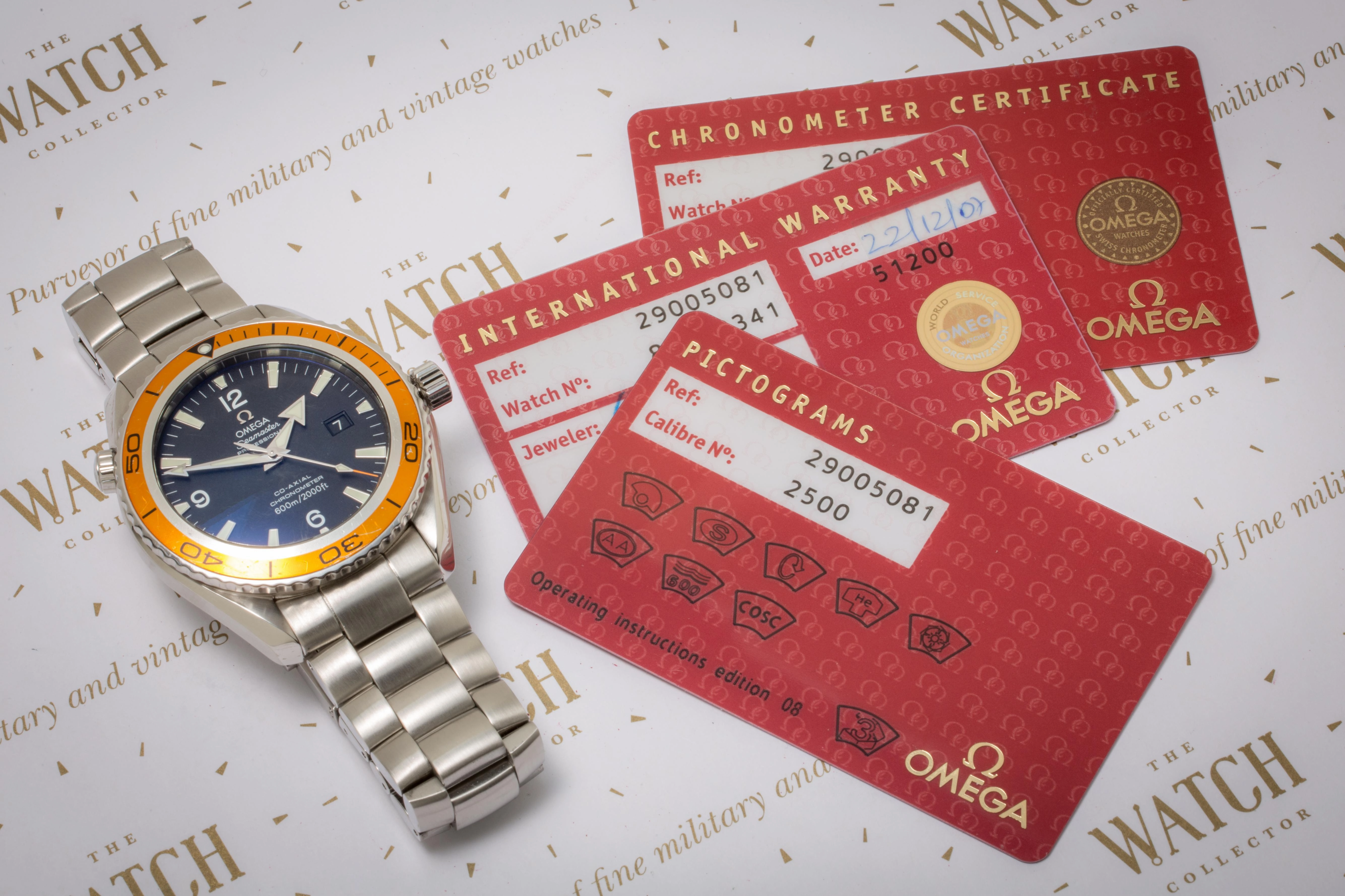Omega Planet Ocean co axial SOLD