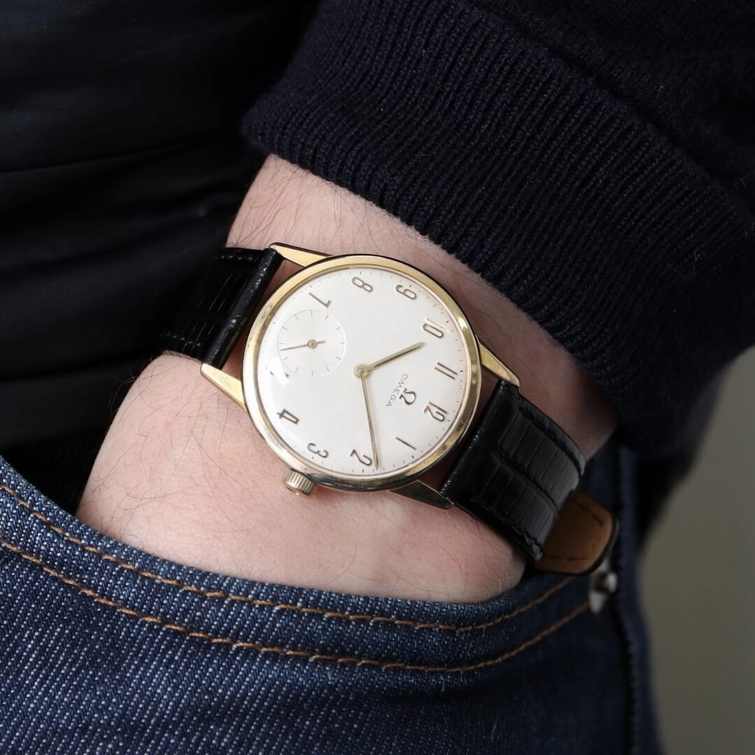 Omega Ref. 121.001, Gold Cap, 1962