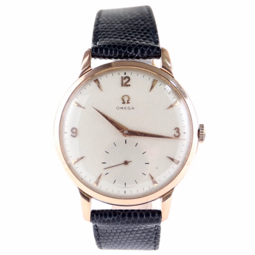 Omega Ref. 2687, 18k Rose Gold 1954 Men's Vintage Watch