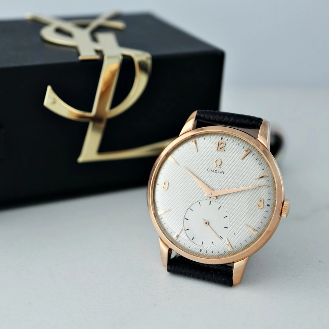 Omega Ref. 2687, 18k Rose Gold 1954 Men's Vintage Watch