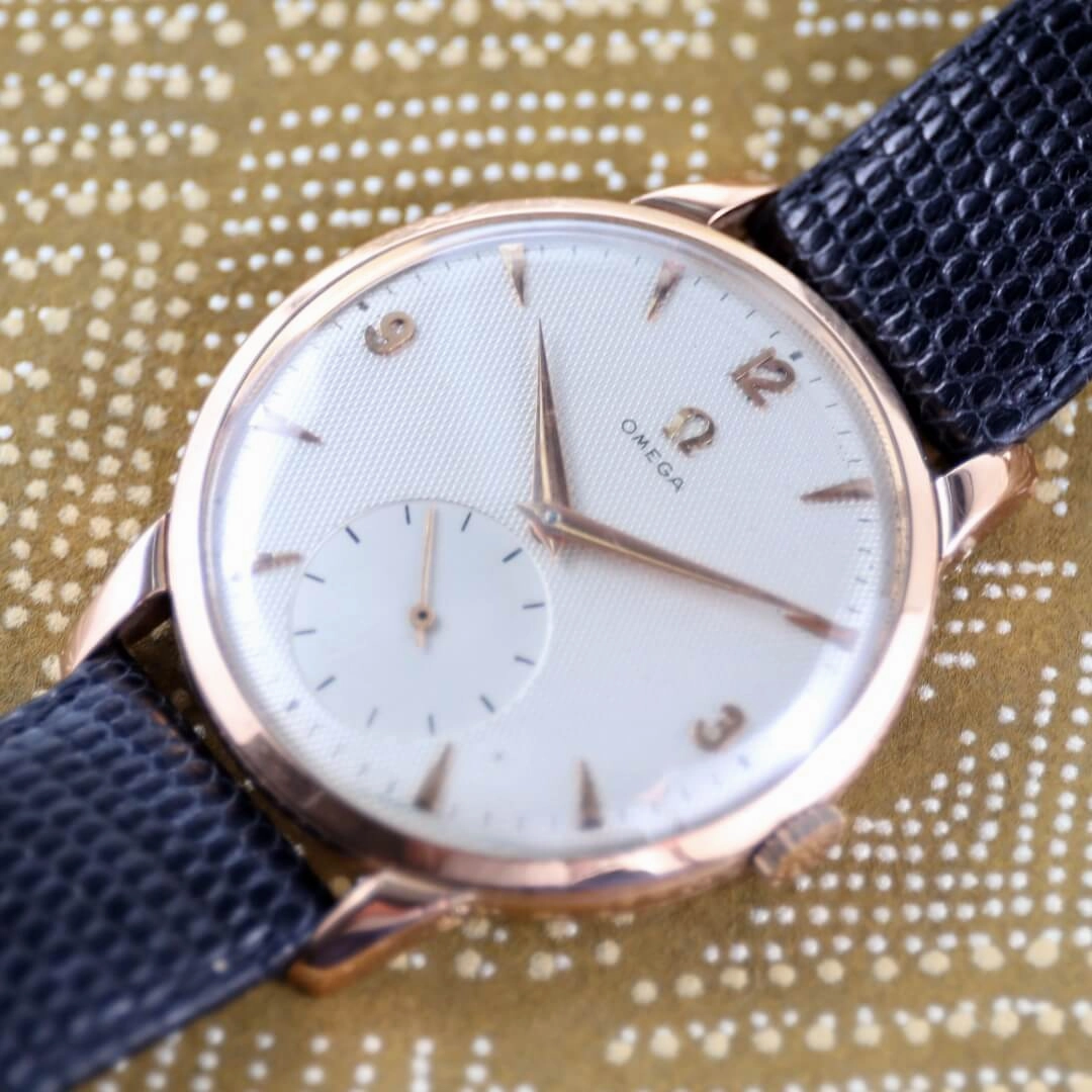 Omega Ref. 2687, 18k Rose Gold 1954 Men's Vintage Watch