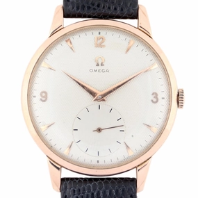 Omega Ref. 2687, 18k Rose Gold 1954 Men's Vintage Watch