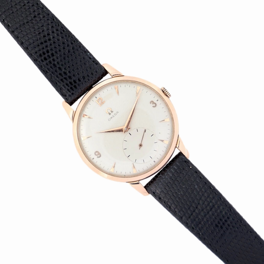 Omega Ref. 2687, 18k Rose Gold 1954 Men's Vintage Watch