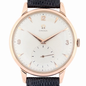 Omega Ref. 2687, 18k Rose Gold 1954 Men's Vintage Watch