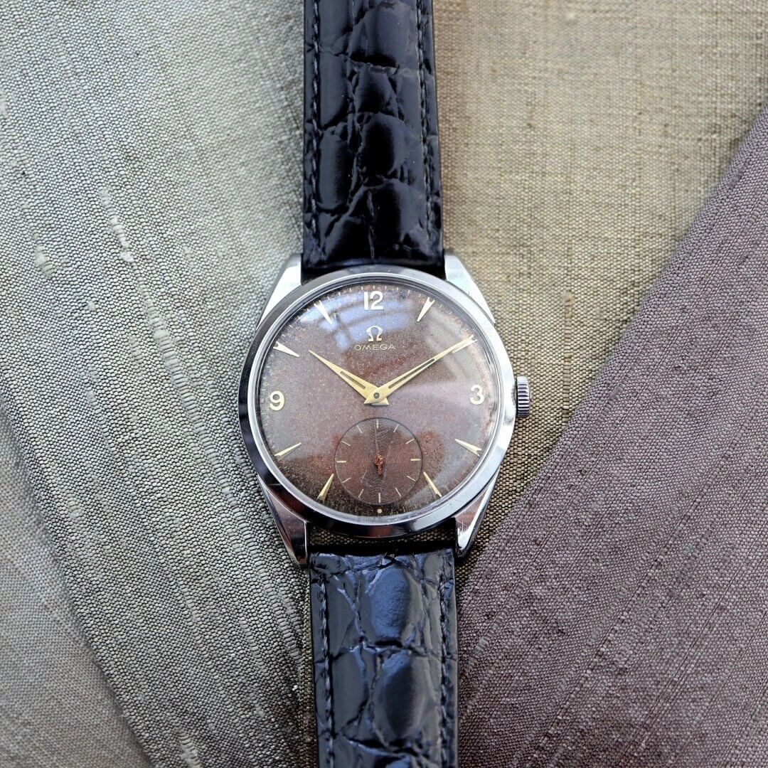 Omega Ref. 2900-1, Tropical Dial, 1956 Men's Vintage Watch