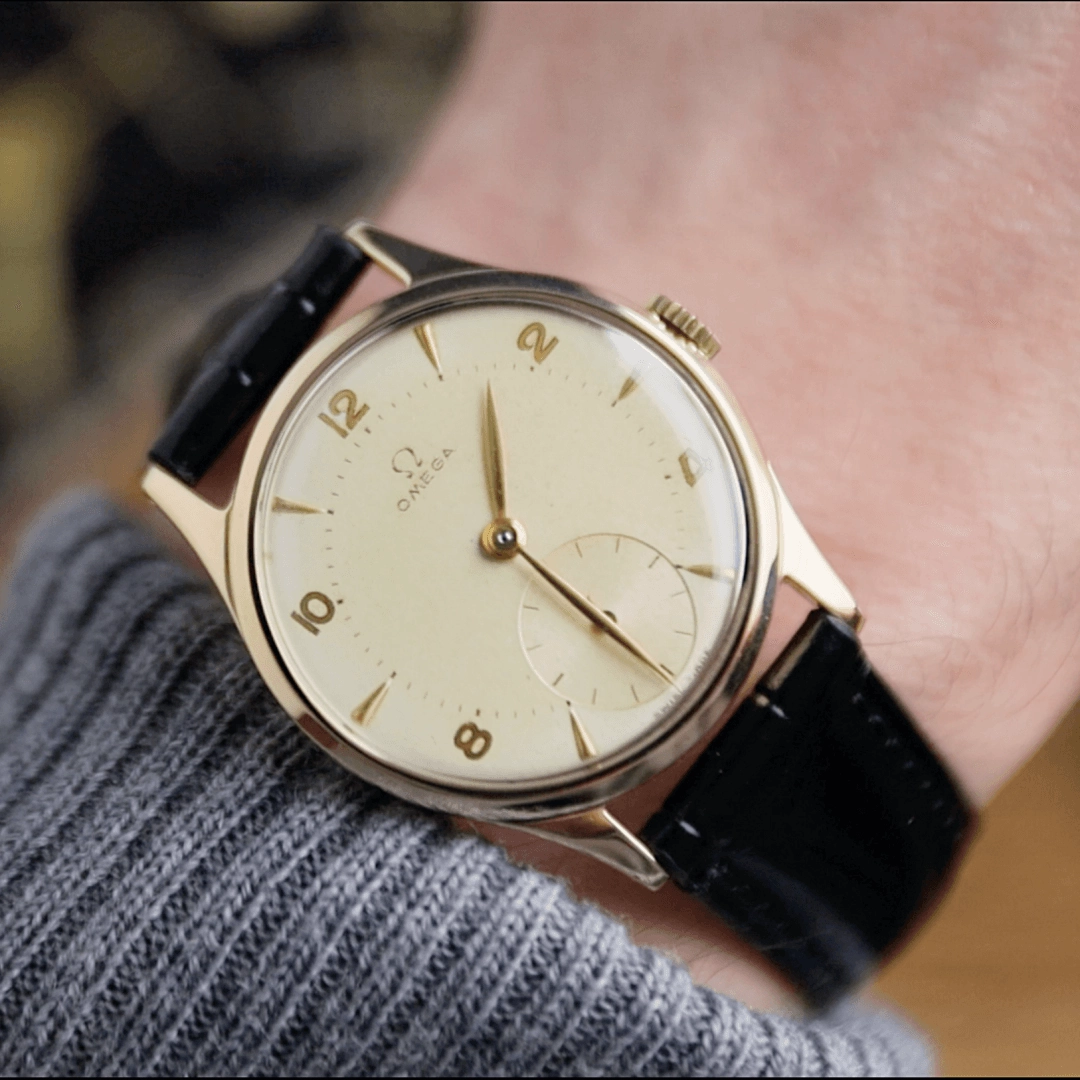 Omega Ref. 920 Gold Vintage Watch, 1949