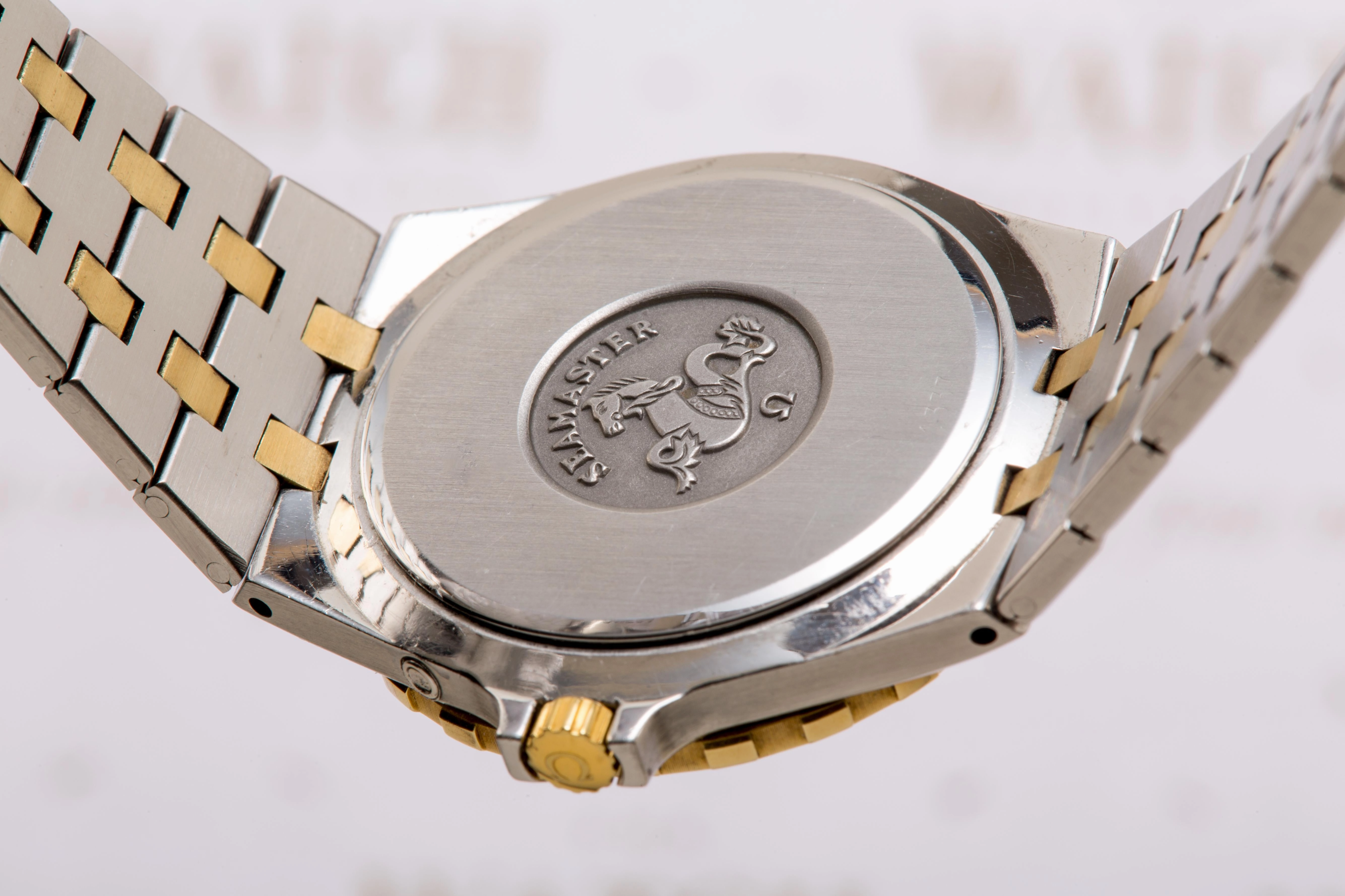 Omega Seamaster 120 Jacques Mayol two tone stainless steel/ 18K SOLD