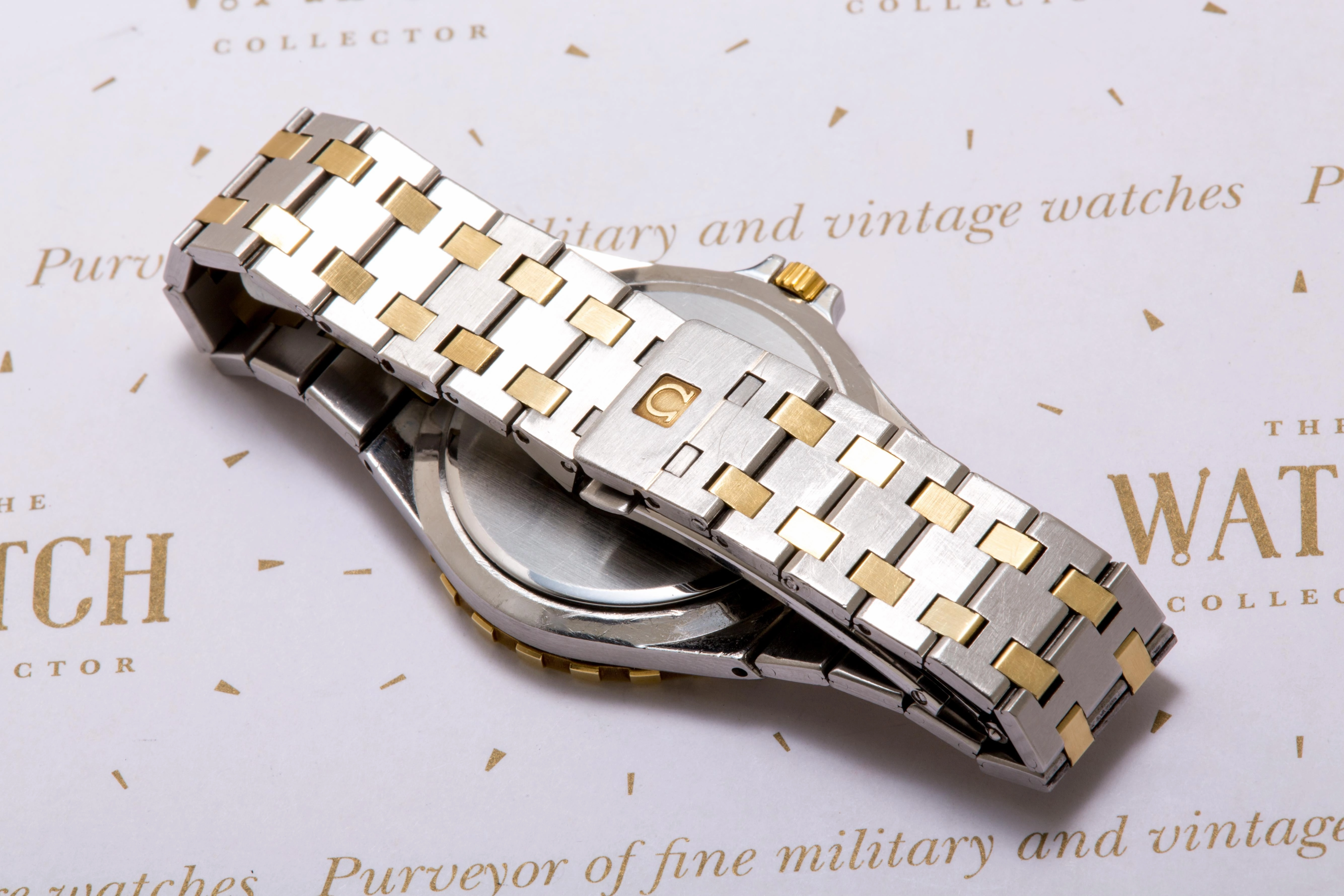 Omega Seamaster 120 Jacques Mayol two tone stainless steel/ 18K SOLD