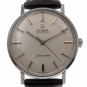 Omega Seamaster 14765.61SC Linen Dial, Year 1962 Men's Vintage Watch