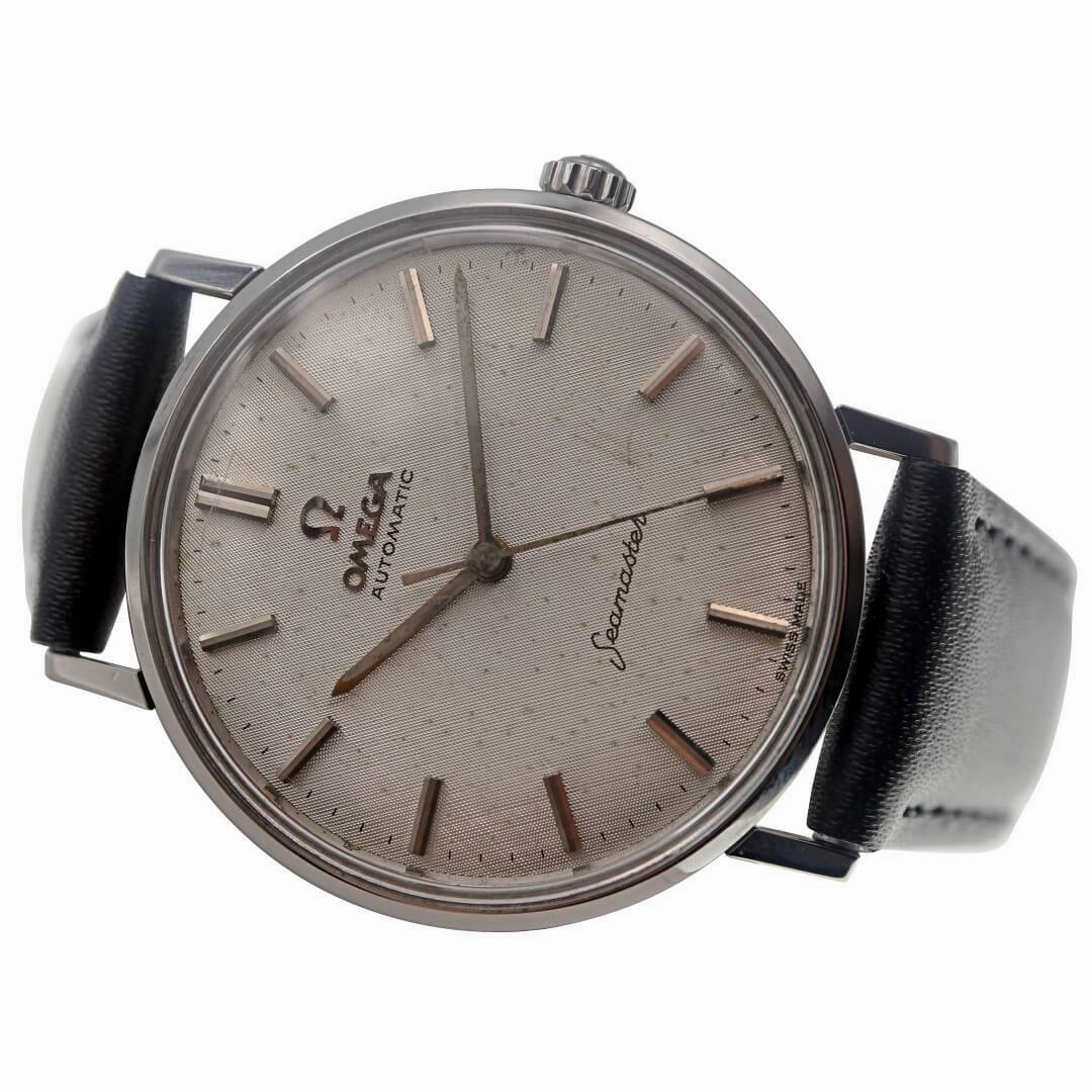 Omega Seamaster 14765.61SC Linen Dial, Year 1962 Men's Vintage Watch