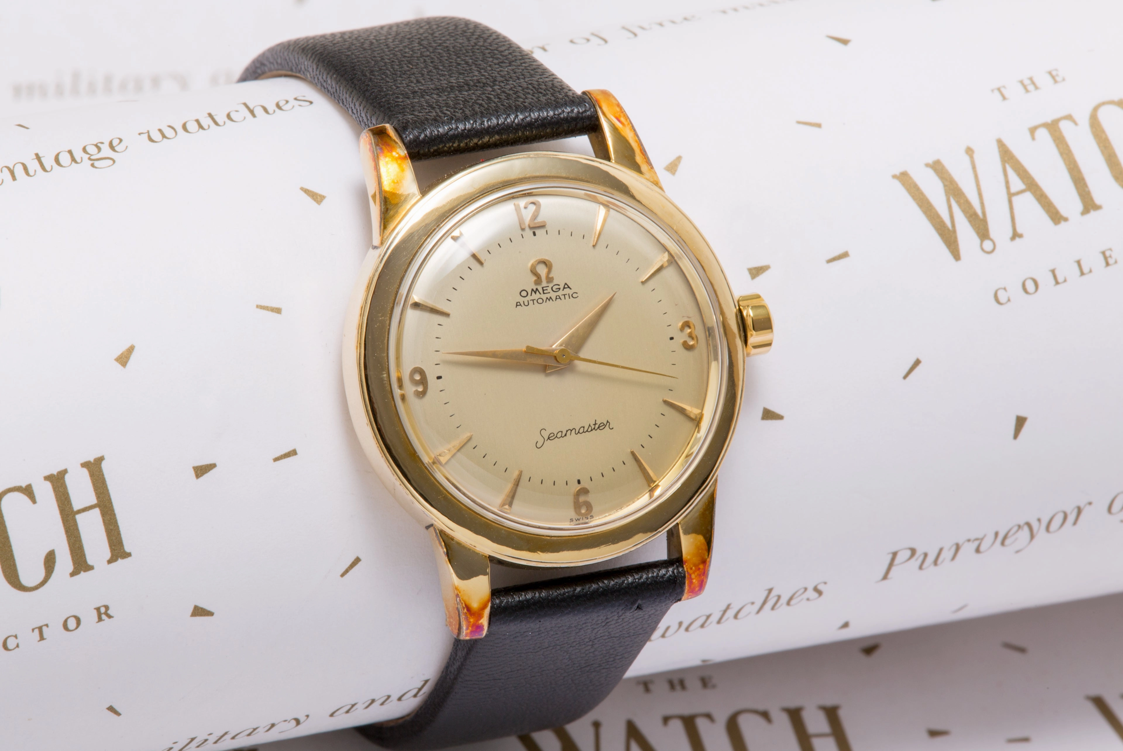 Omega Seamaster 14 ct Gold filled SOLD