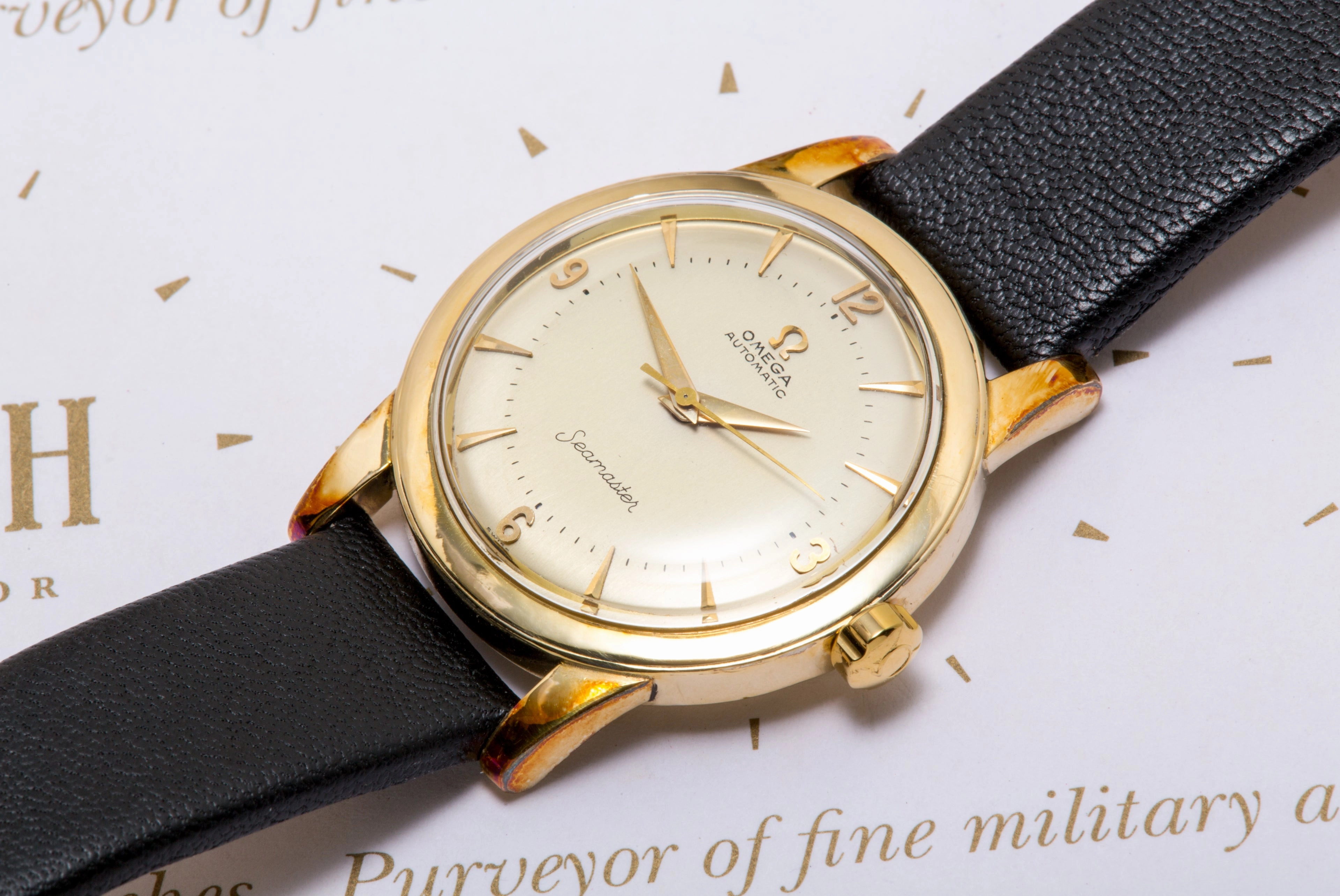 Omega Seamaster 14 ct Gold filled SOLD