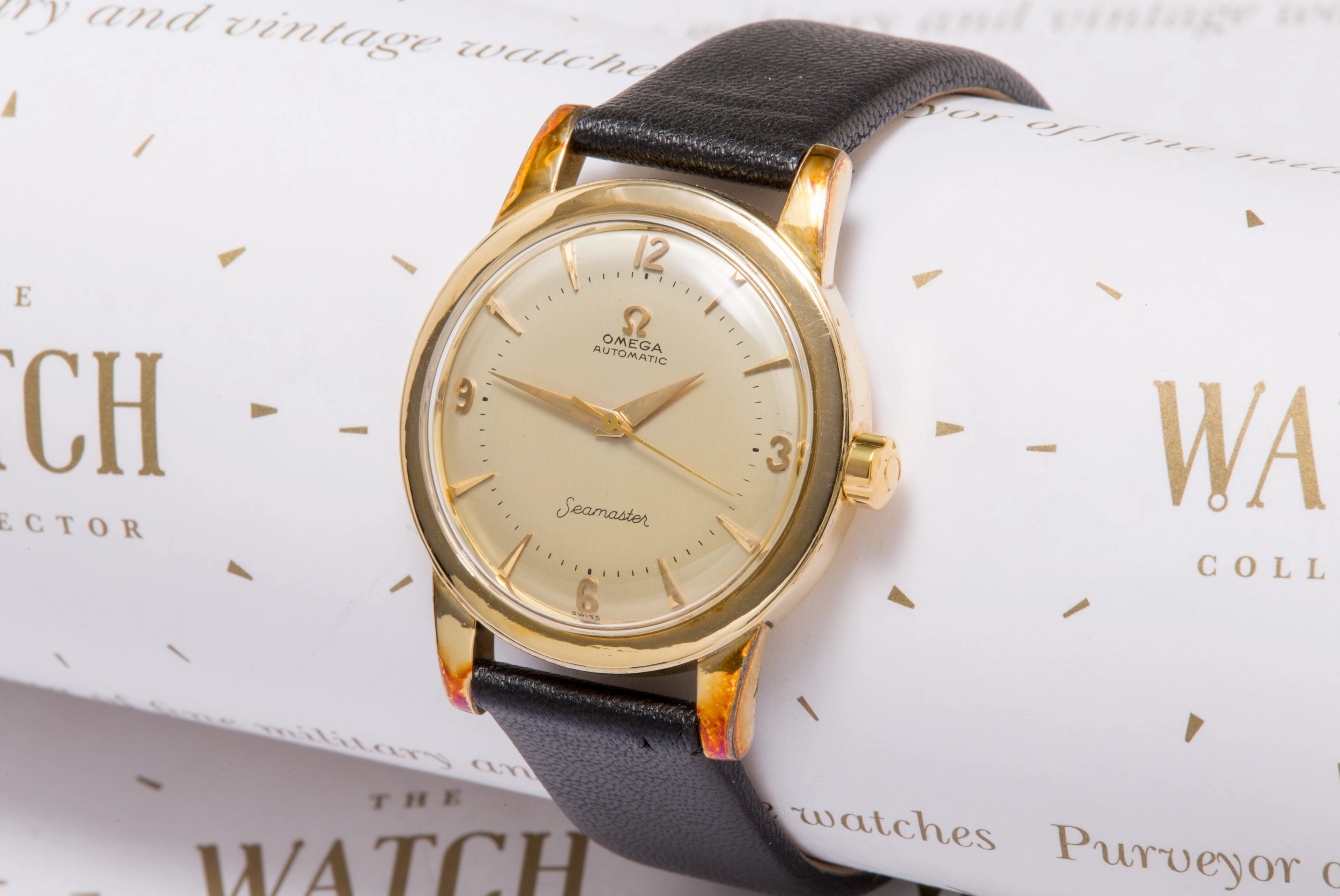 Omega Seamaster 14 ct Gold filled SOLD