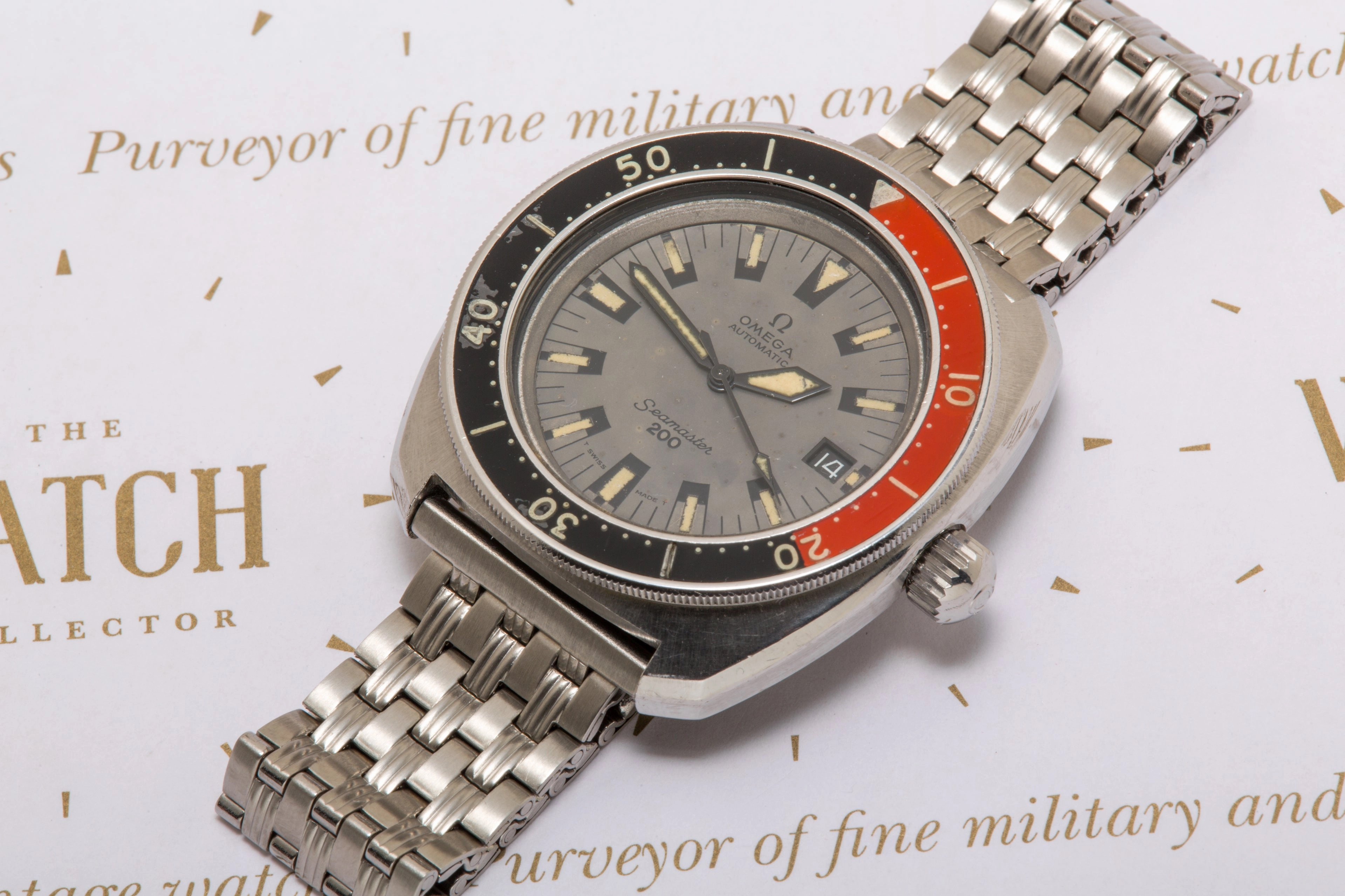 Omega Seamaster 200 166 068 "Poppy"
