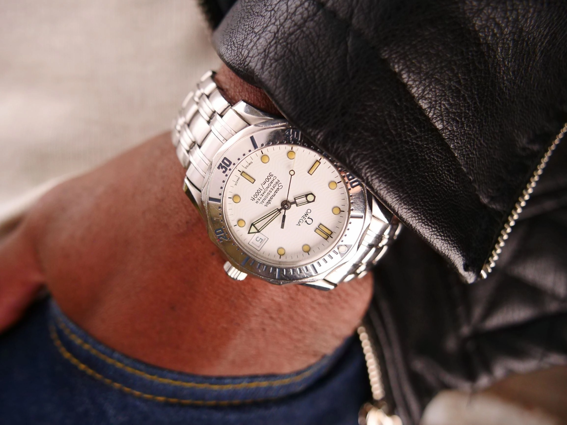 Omega Seamaster 300 Polar Dial