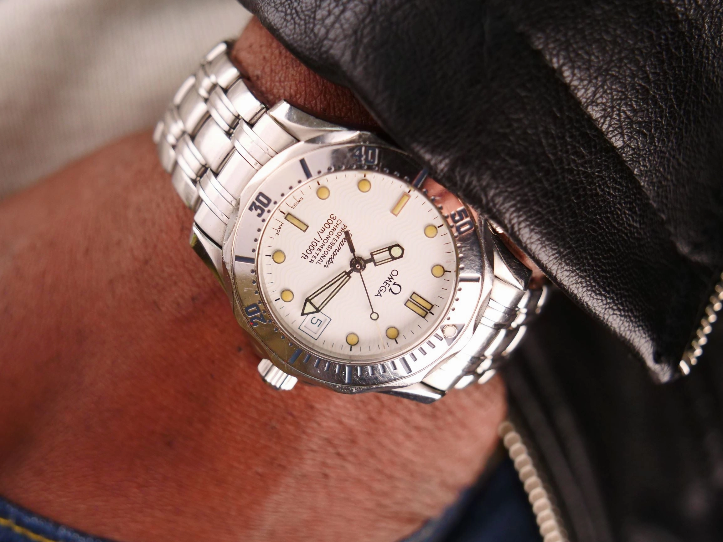 Omega Seamaster 300 Polar Dial