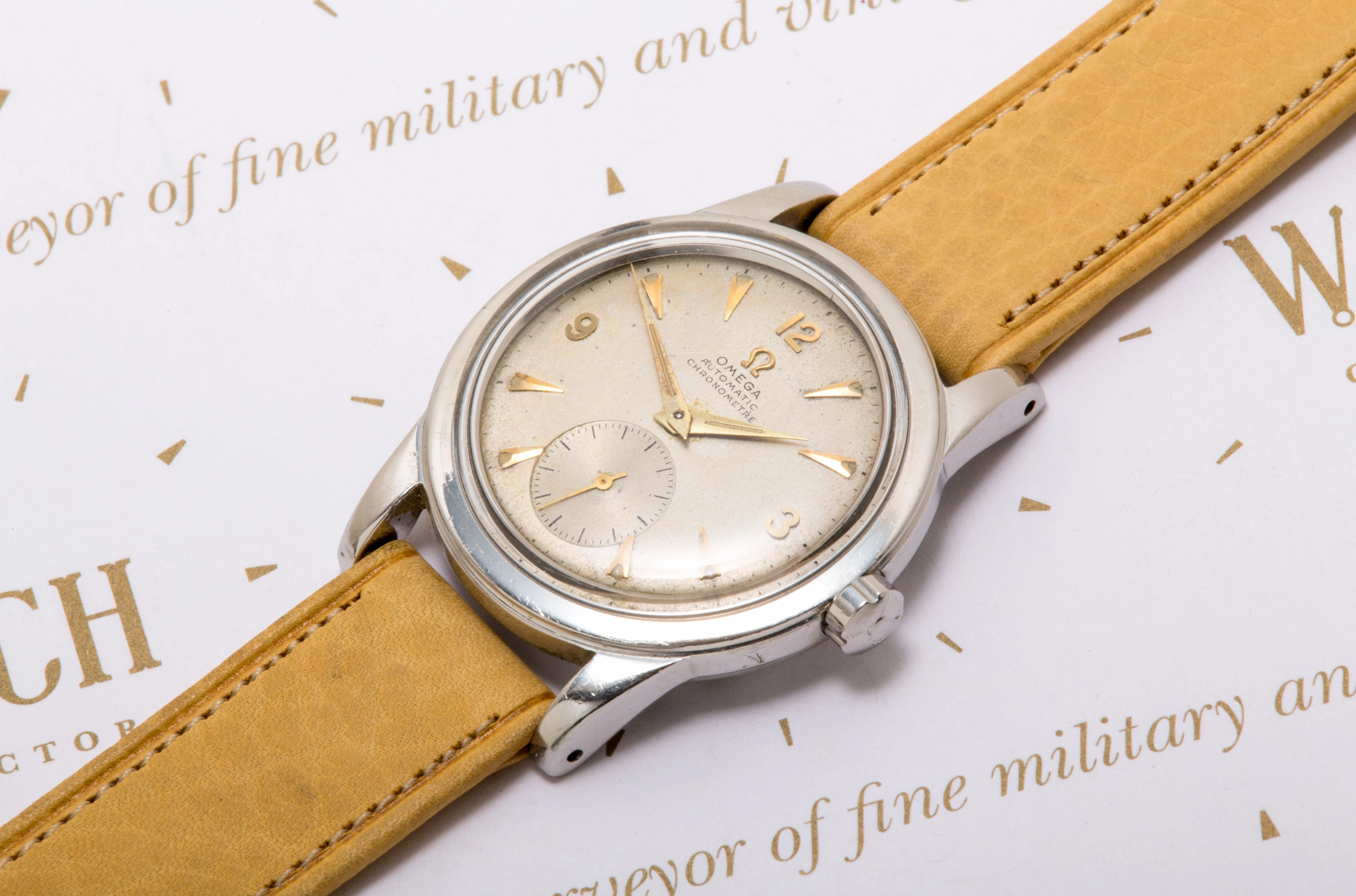 Omega Seamaster 343 RG Chronometre SOLD