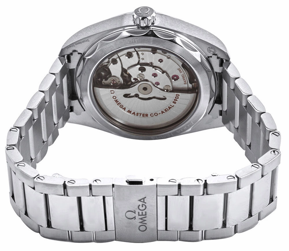 Omega Seamaster Aqua Terra Automatic Chronometer Stainless Steel Blue Dial Date Mens Watch 220.10.41.21.03.004
