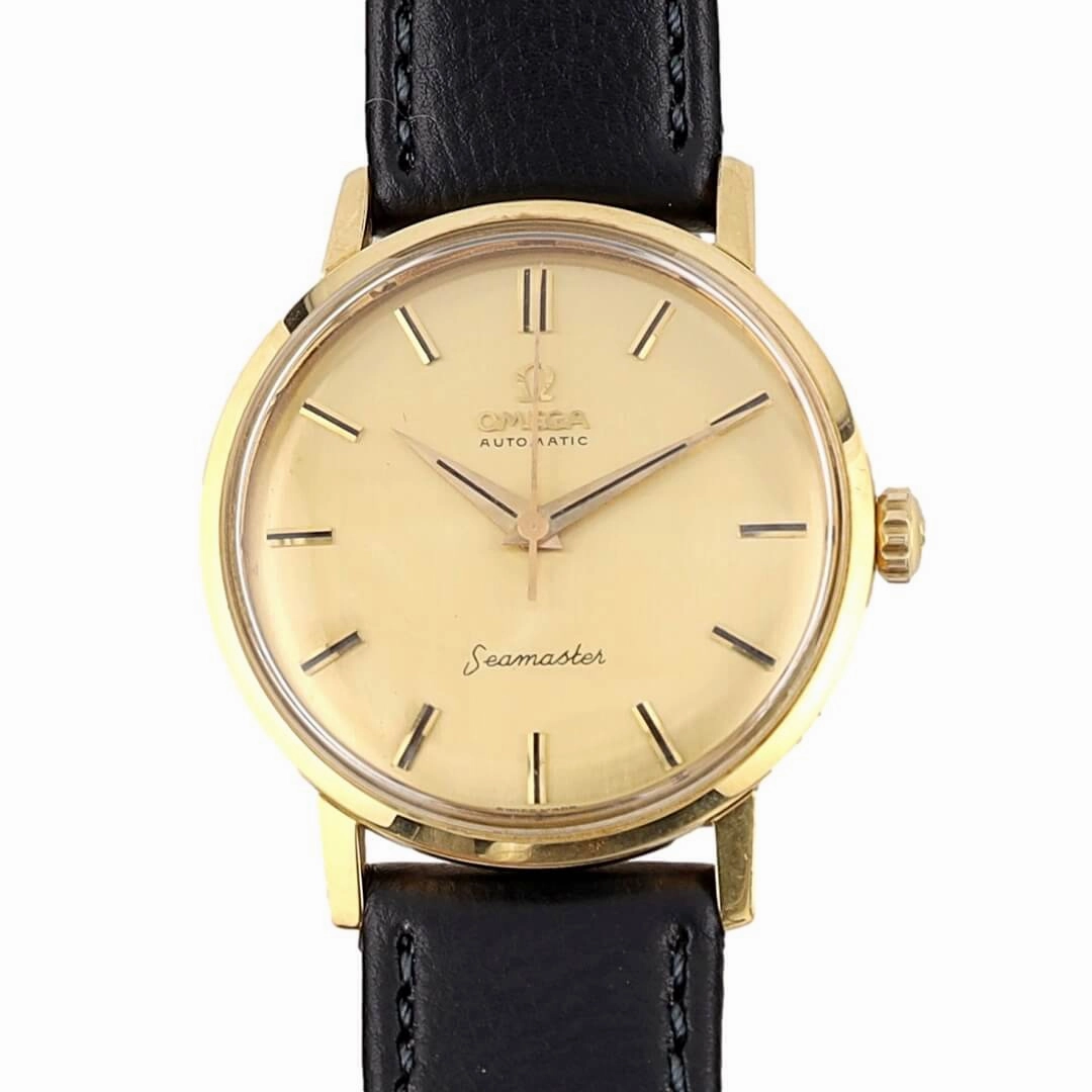 Omega Seamaster Automatic 18k Gold, Circa 1960