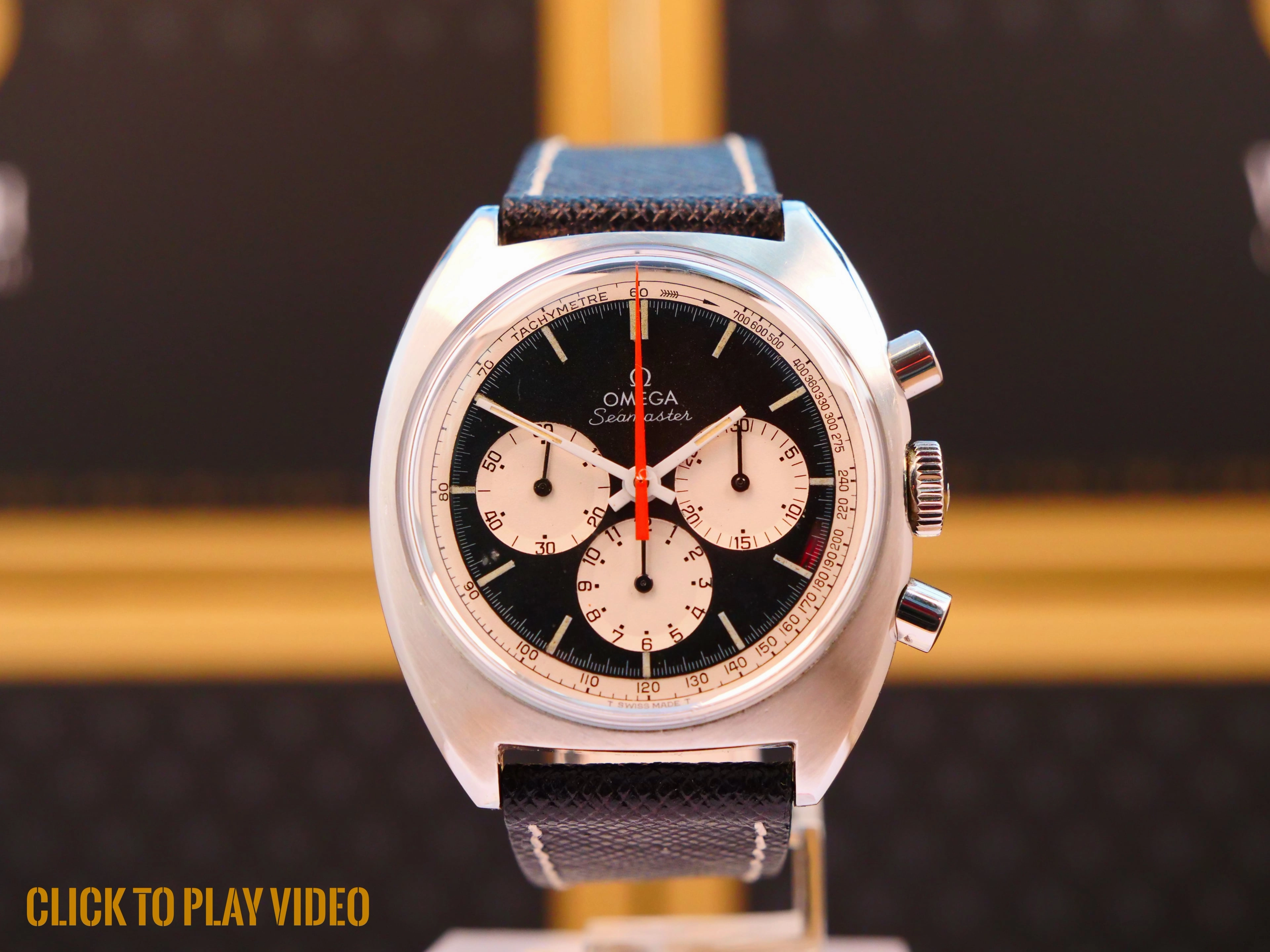 Omega Seamaster chronograph cal 321 Reverse Panda dial