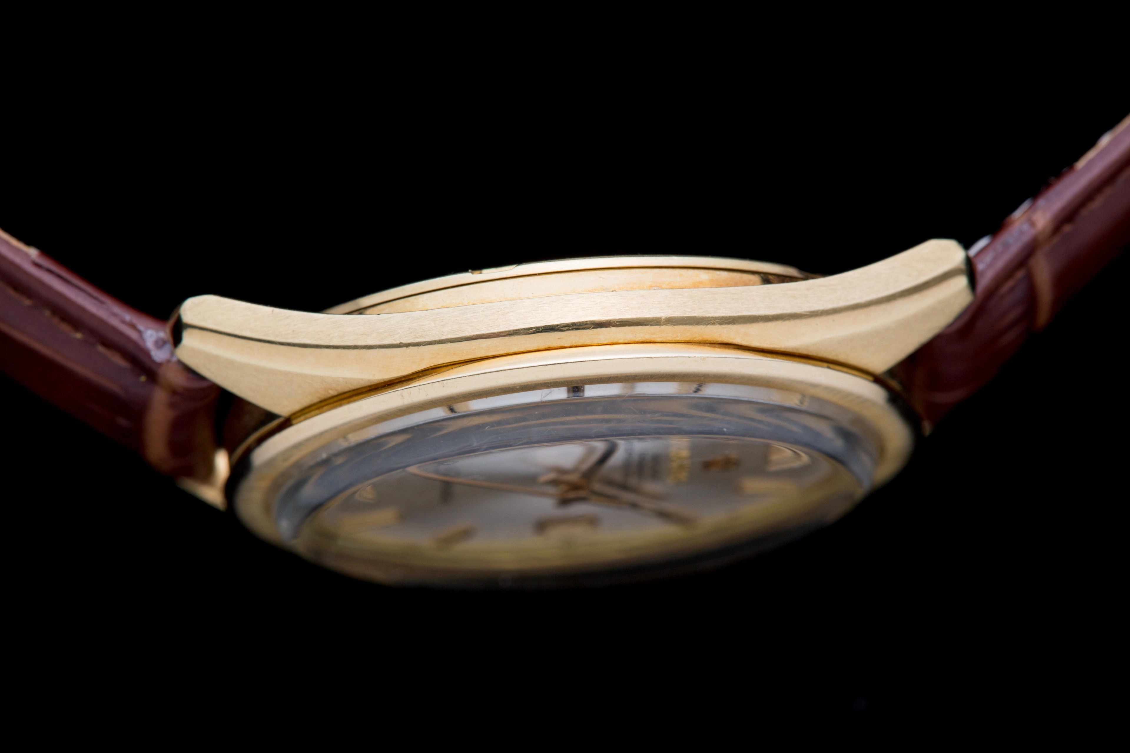 Omega Seamaster Chronometer 18ct gold jumbo