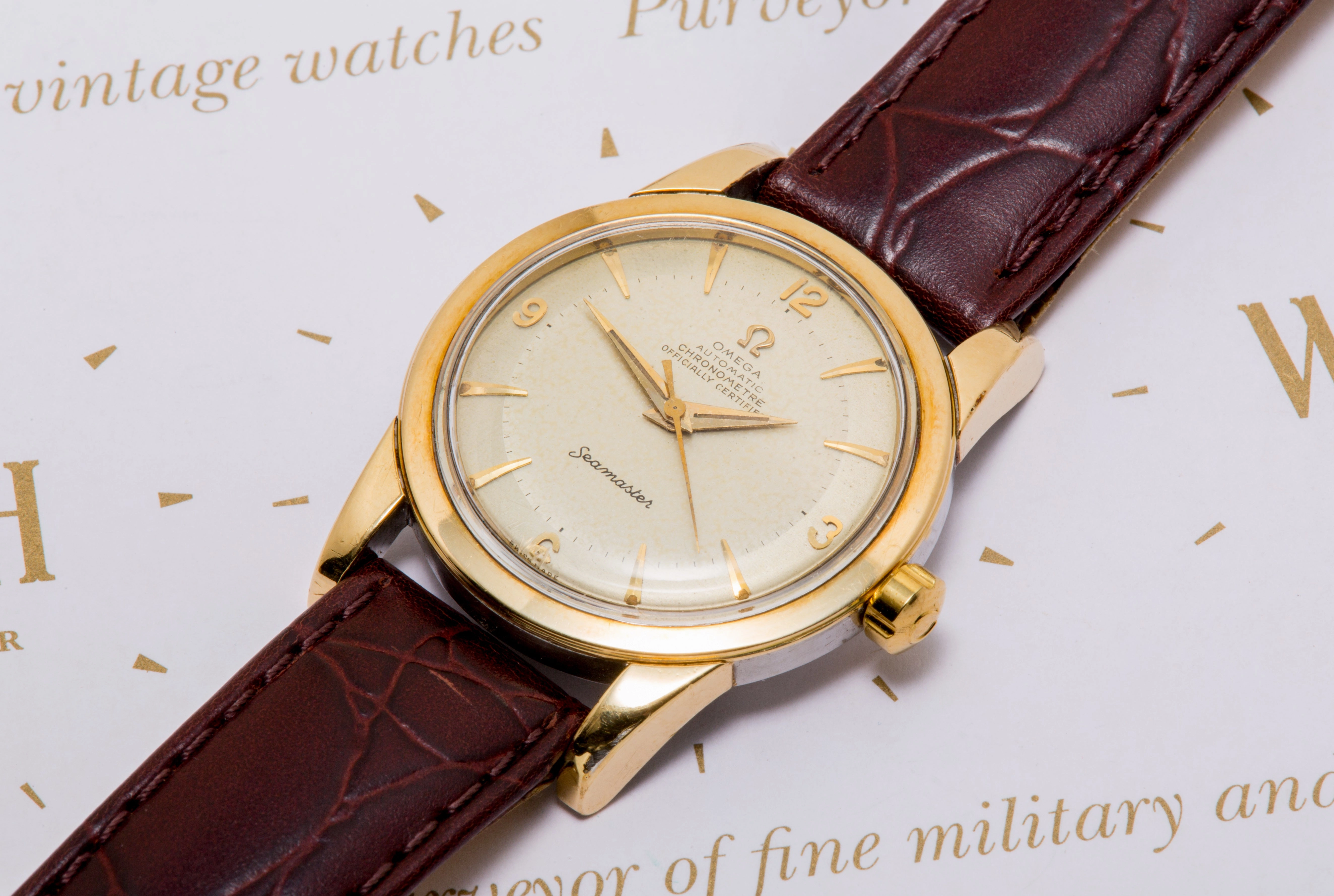 Omega Seamaster Chronometre Cal 352 RG