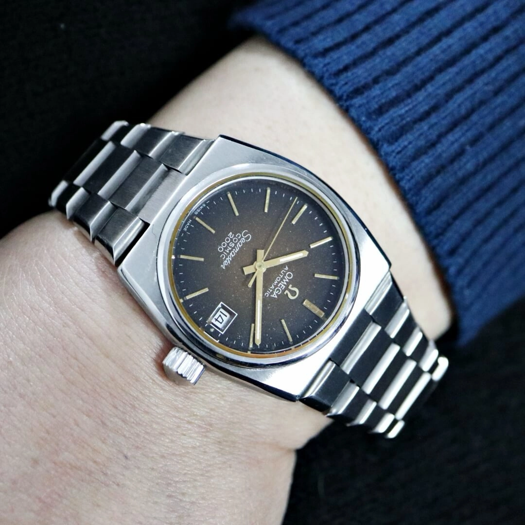 Omega Seamaster Cosmic 2000 Big Crown Men's Vintage Watch