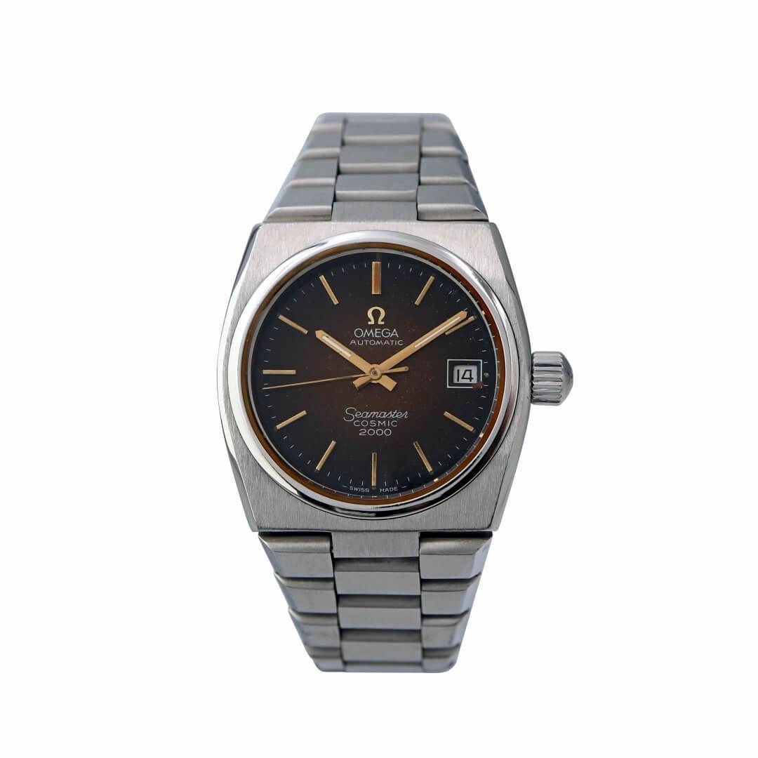 Omega Seamaster Cosmic 2000 Big Crown Men's Vintage Watch