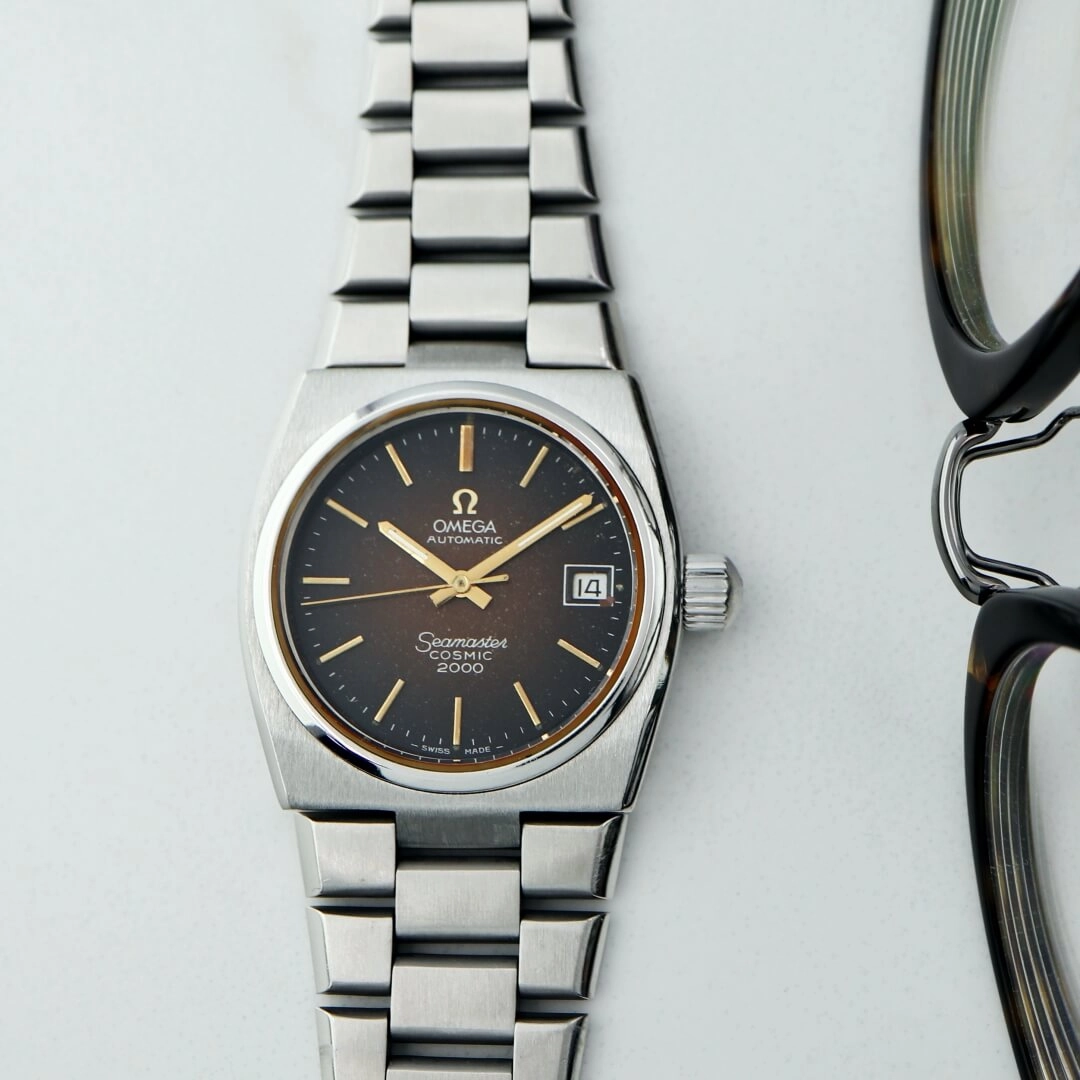 Omega Seamaster Cosmic 2000 Big Crown Men's Vintage Watch