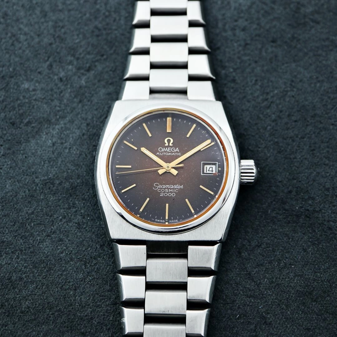Omega Seamaster Cosmic 2000 Big Crown Men's Vintage Watch