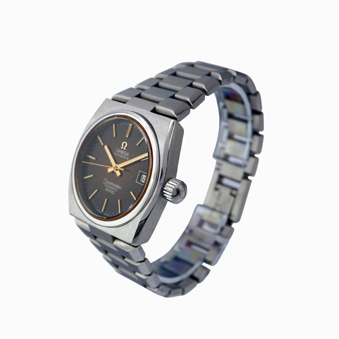 Omega Seamaster Cosmic 2000 Big Crown Men's Vintage Watch