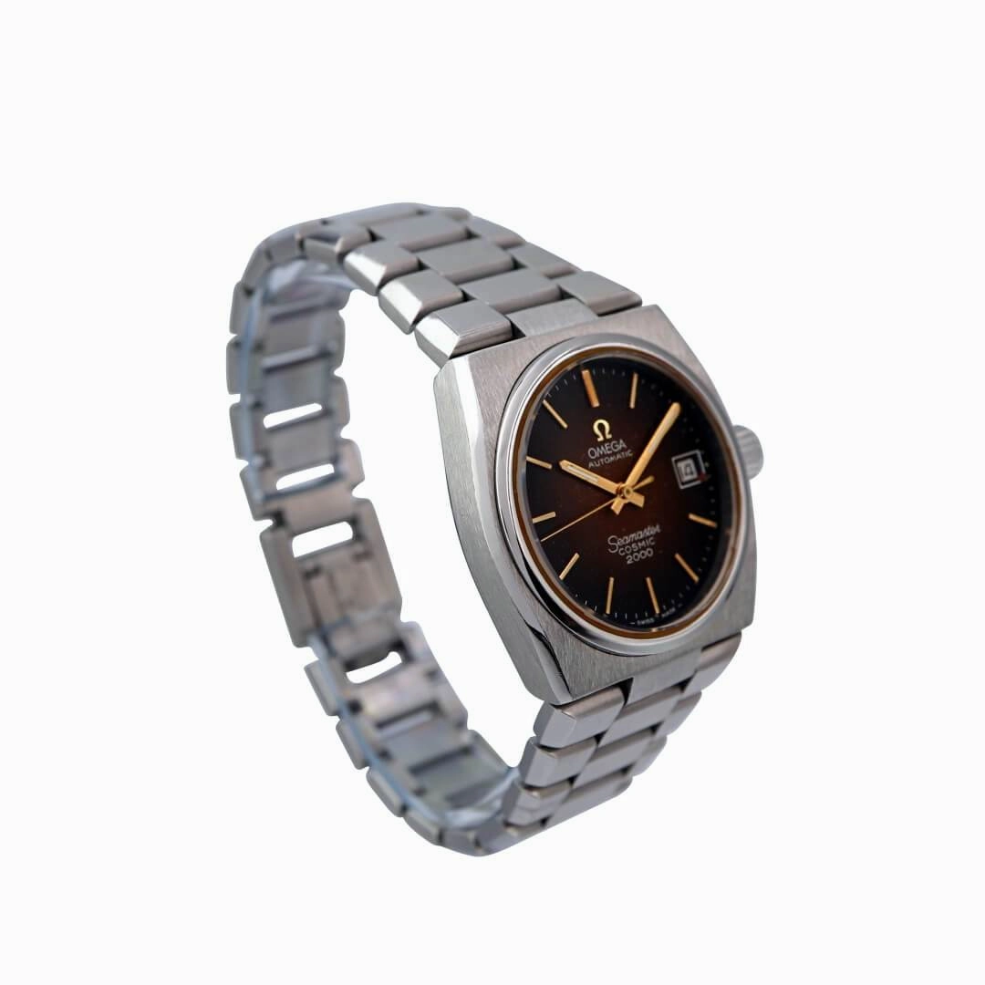 Omega Seamaster Cosmic 2000 Big Crown Men's Vintage Watch