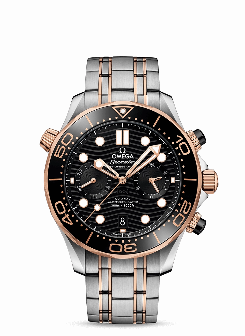 OMEGA Seamaster Diver 300M CoAxial Master Chronometer Chronograph 44 mm