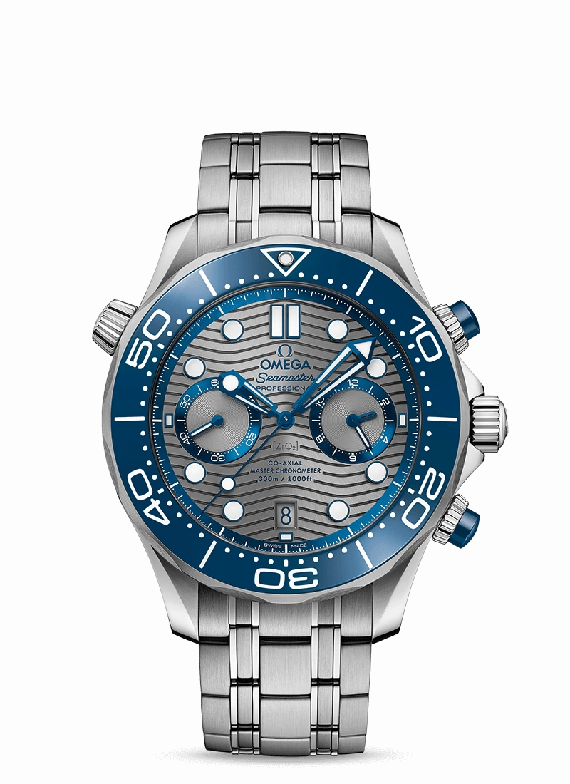 OMEGA Seamaster Diver 300M CoAxial Master Chronometer Chronograph 44 mm