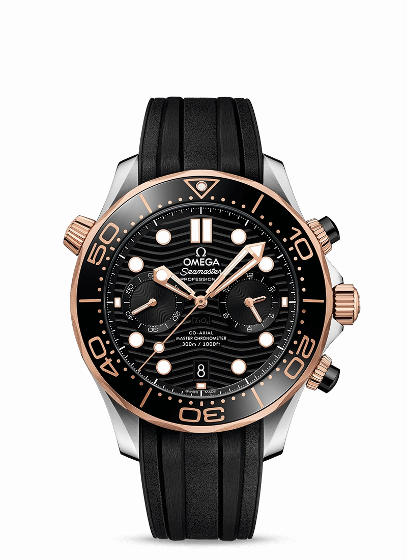 OMEGA Seamaster Diver 300M CoAxial Master Chronometer Chronograph 44 mm