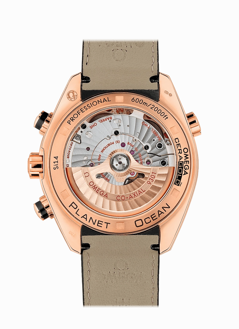 OMEGA Seamaster Planet Ocean 600M CoAxial Chronometer Chronograph 45.5 mm