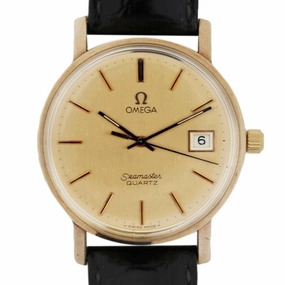 Omega Seamaster Quartz 196.5102 9k Gold, 1979