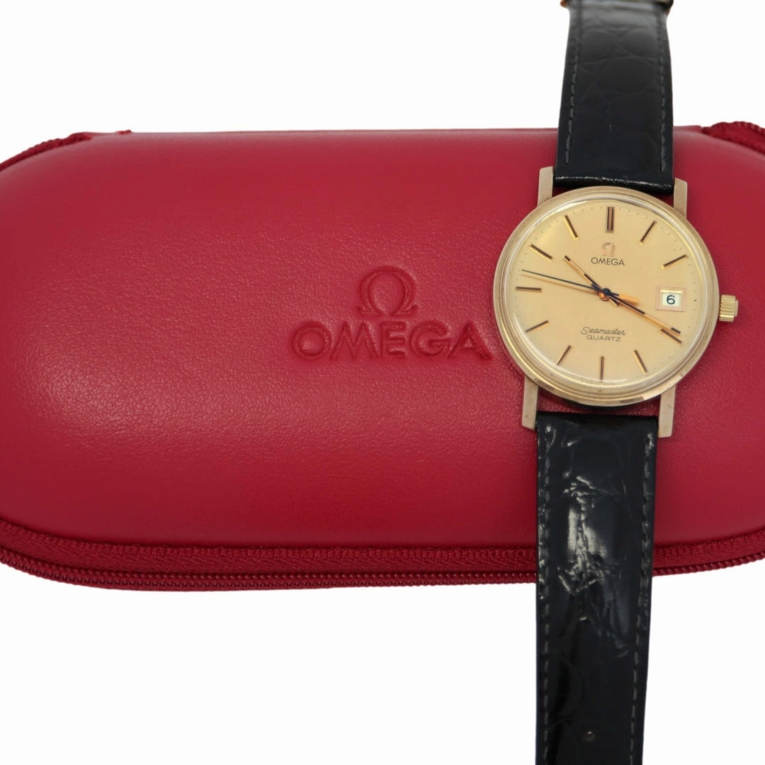 Omega Seamaster Quartz 196.5102 9k Gold, 1979