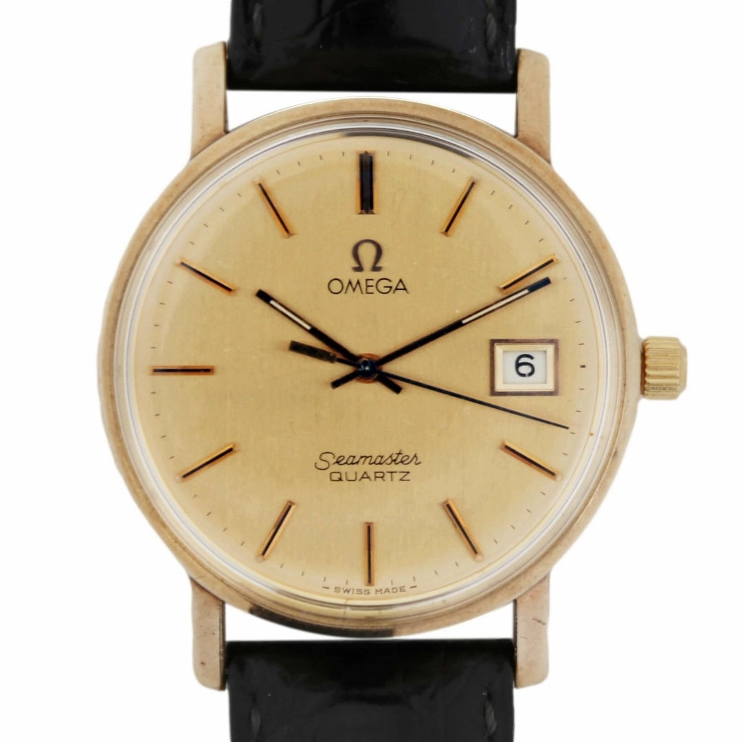Omega Seamaster Quartz 196.5102 9k Gold, 1979